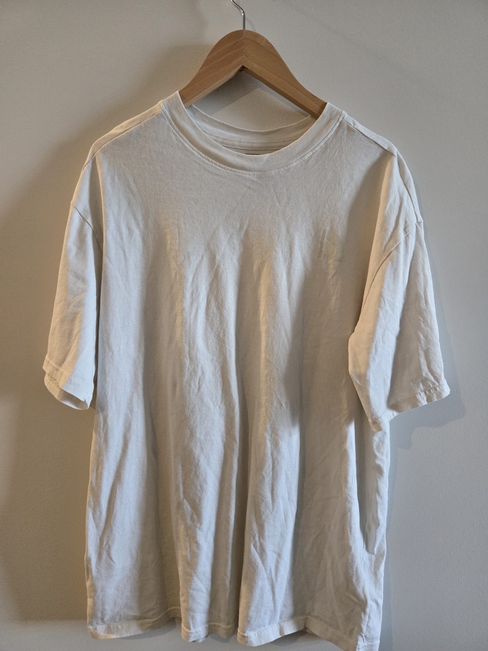 The North Face Women's Off White Short Sleeve Crew T-Shirt Size M - Picture 1 of 4